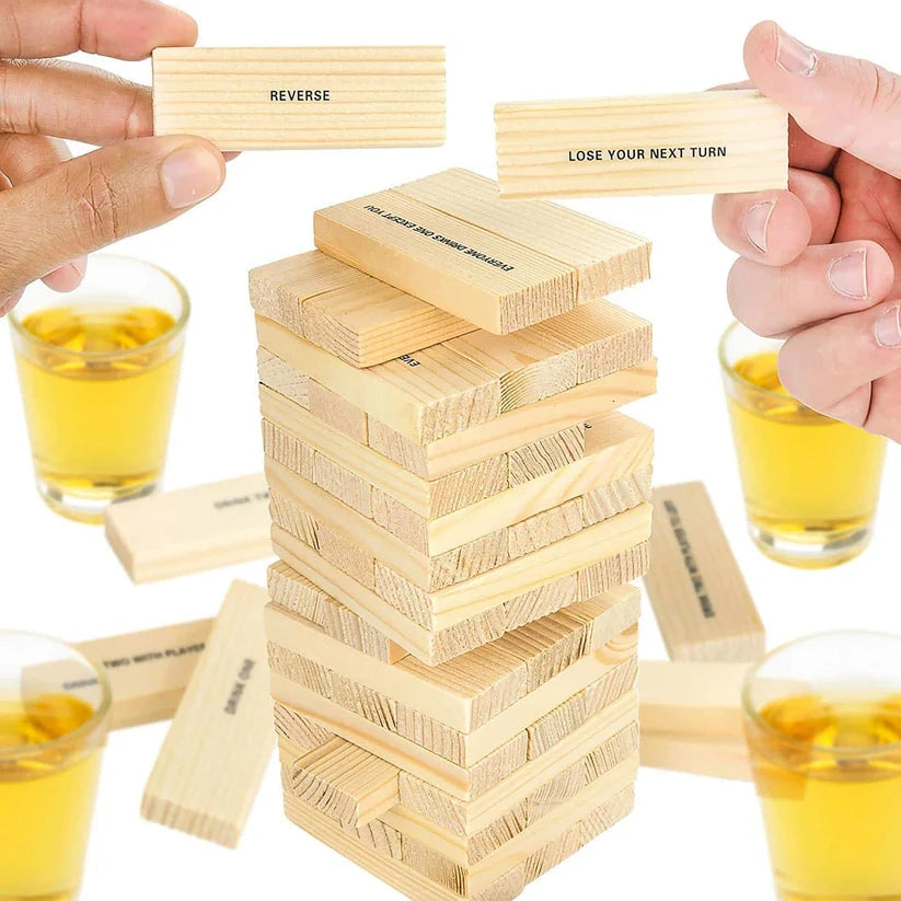Tipsy Tower / Drunken Jenga